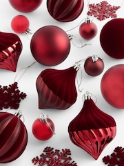 Pack de 50 bolas de Navidad irrompibles - Imagen 4 de 6