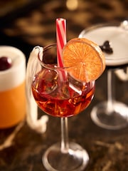 Set of 6 Clear Glass Cocktail Baubles - Image 6 of 8