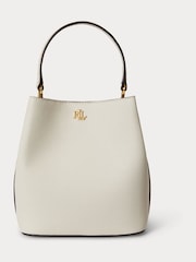 Lauren Ralph Lauren Crosshatch Small Reese Bucket Bag - Bild 1 von 5