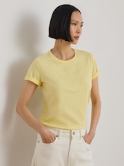 Lauren Ralph Lauren Yellow Knit-T-Shirt - Image 1 of 6