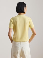 Lauren Ralph Lauren Yellow Knit-T-Shirt - Image 2 of 6