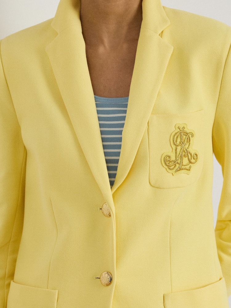 Lauren Ralph Lauren Yellow Anfisa Lined Jacket - Image 2 of 9