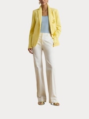 Lauren Ralph Lauren Yellow Anfisa Lined Jacket - Image 6 of 9