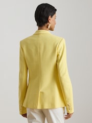 Lauren Ralph Lauren Yellow Anfisa Lined Jacket - Image 8 of 9
