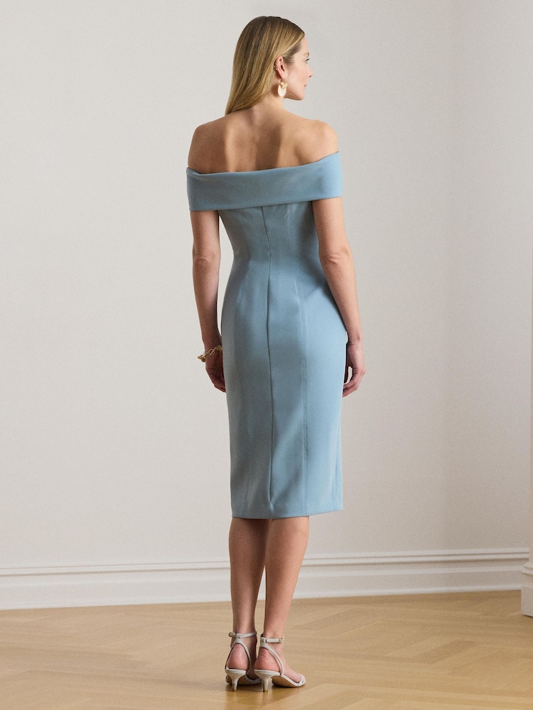 ralph lauren bodycon dress Lauren Ralph Lauren Women's Stretch Velvet Surplice Dress