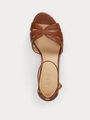 Lauren Ralph Lauren Brown Nellie Espadrilles Wedge - Image 3 of 4