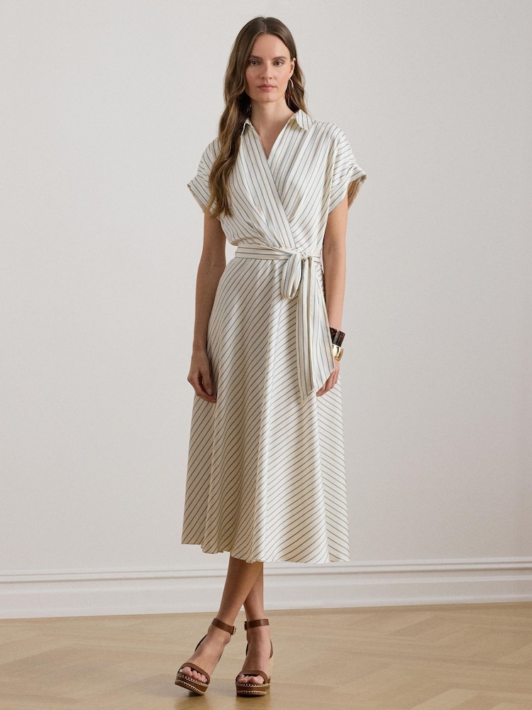 Lauren Ralph Lauren Cream Woven Dress - Image 1 of 4