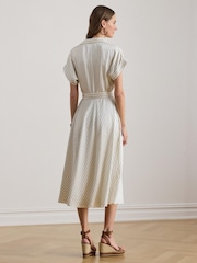 Lauren Ralph Lauren Cream Woven Dress - Image 3 of 4