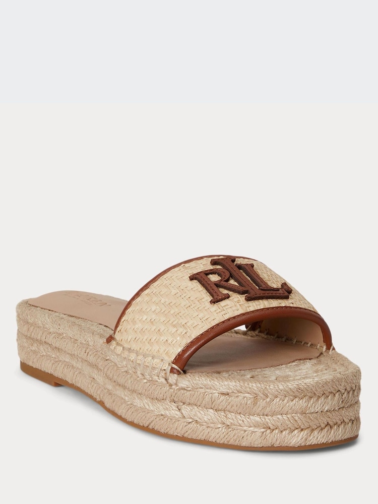 Lauren Ralph Lauren Natural Polly 4 Espadrilles Flats - Image 1 of 4