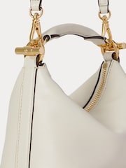 Lauren Ralph Lauren White Blake Mini Shoulder Bag - Image 4 of 5