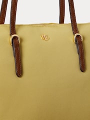 Lauren Ralph Lauren Yellow Keaton 26 Tote Medium Bag - Image 5 of 6