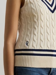 Lauren Ralph Lauren Natrum Sleeveless Pullover Vest - 画像 4 / 5