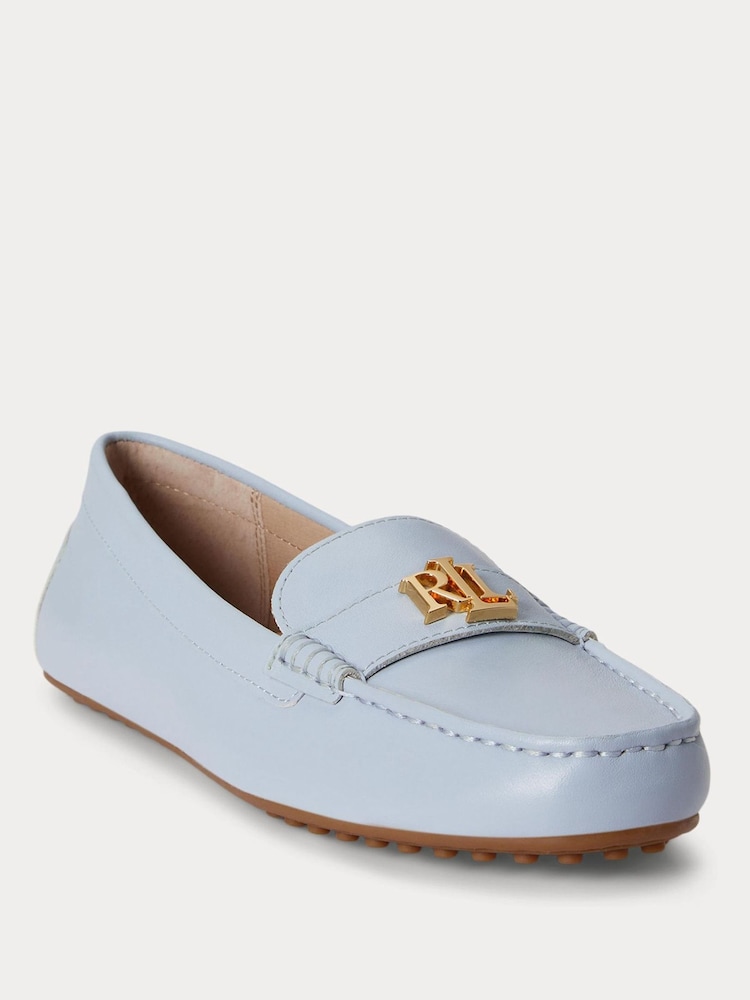 Μπλε - Lauren Ralph Lauren Barnsbury Driver Φλατ παπούτσια - Εικόνα 2 από 4