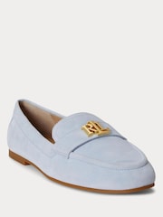 Lauren Ralph Lauren Blue Averi Flats Loafers - Image 2 of 4