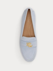 Lauren Ralph Lauren Blue Averi Flats Loafers - Image 3 of 4