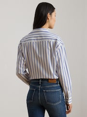 Lauren Ralph Lauren Blue Woven-Sport Shirt - Image 2 of 3