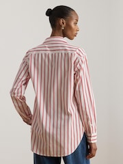 Lauren Ralph Lauren Red Woven-Sport Shirt - Image 2 of 5