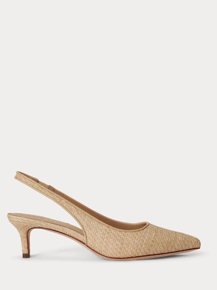 Lauren Ralph Lauren Natural Lolah Pumps Slingback - Image 1 of 4