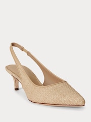 Lauren Ralph Lauren Natural Lolah Pumps Slingback - Image 3 of 4