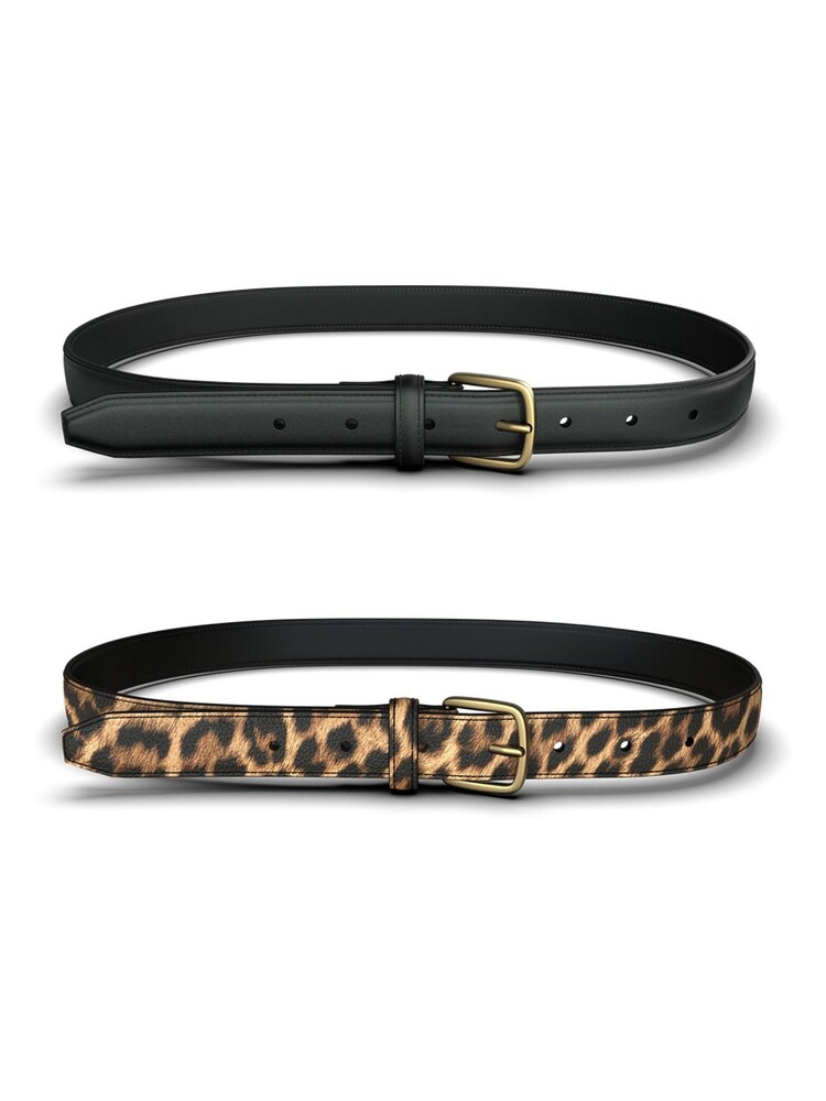 PIECES Belts 2 Pack - Image 5 of 5