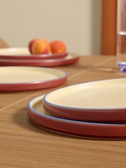 MADE.COM 4 Pack Brown Modern Studio Side Plates - Image 2 of 3