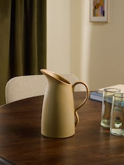 MADE.COM Yellow Dinis Pitcher Jug - Image 1 of 5