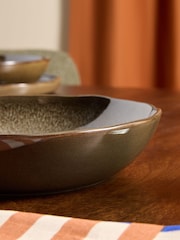 MADE.COM 4 Pack Brown Travellers Rest Pasta Bowls - Image 2 of 3