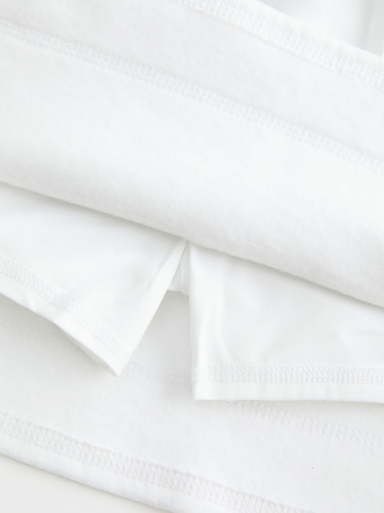 Hollister White Jersey Tie Waist Mini Skirt - Image 5 of 5