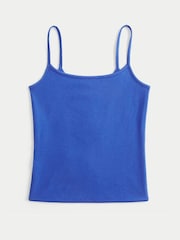 أزرق - Hollister Hibiscus Floral Strappy Cami Top - Image 6 of 6