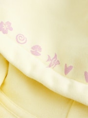 Hollister Yellow Easy Beachy Graphic Zip-Up Hoodie - Image 7 of 7