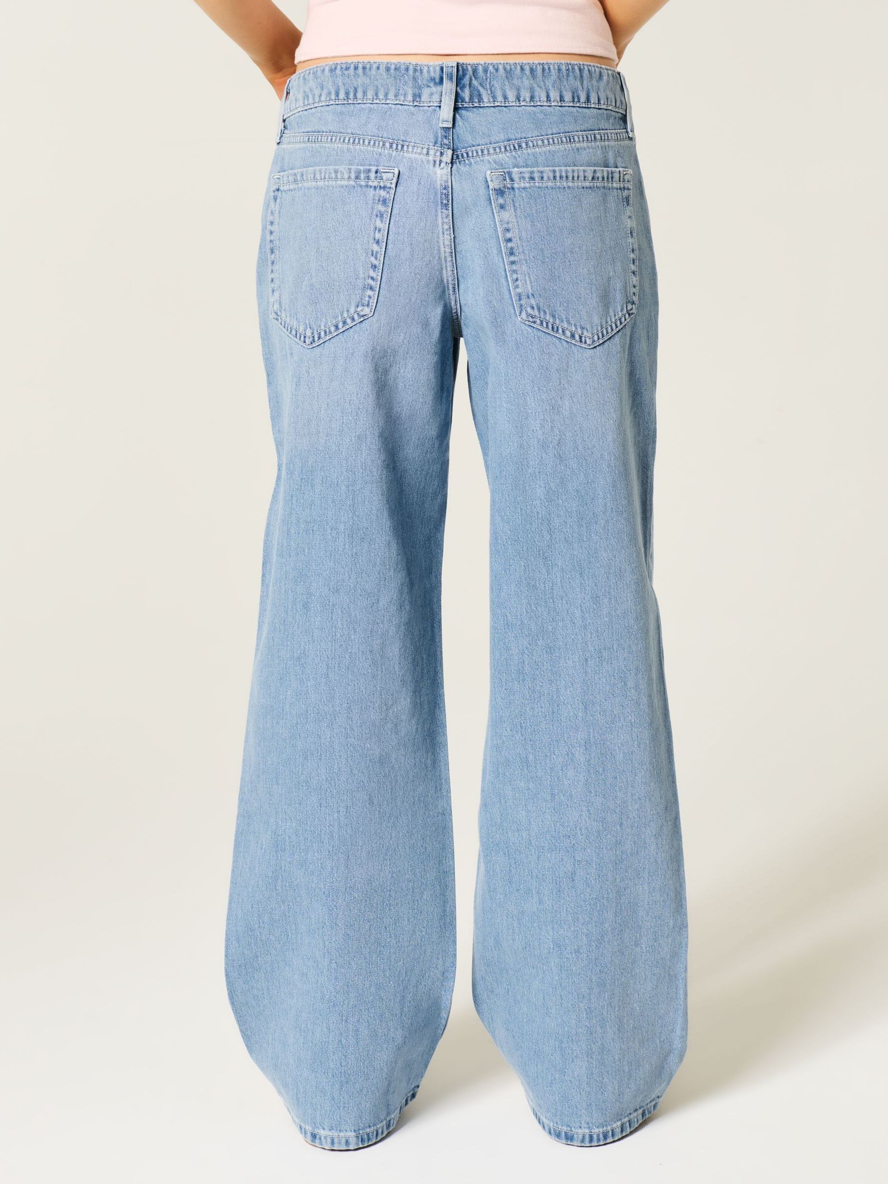 Next：日本 Hollister ローライズ バギー ライトウォッシュ