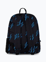 Hype Unisex Black Blue Lightning Backpack - Image 4 of 6