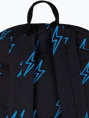 Hype Unisex Black Blue Lightning Backpack - Image 5 of 6