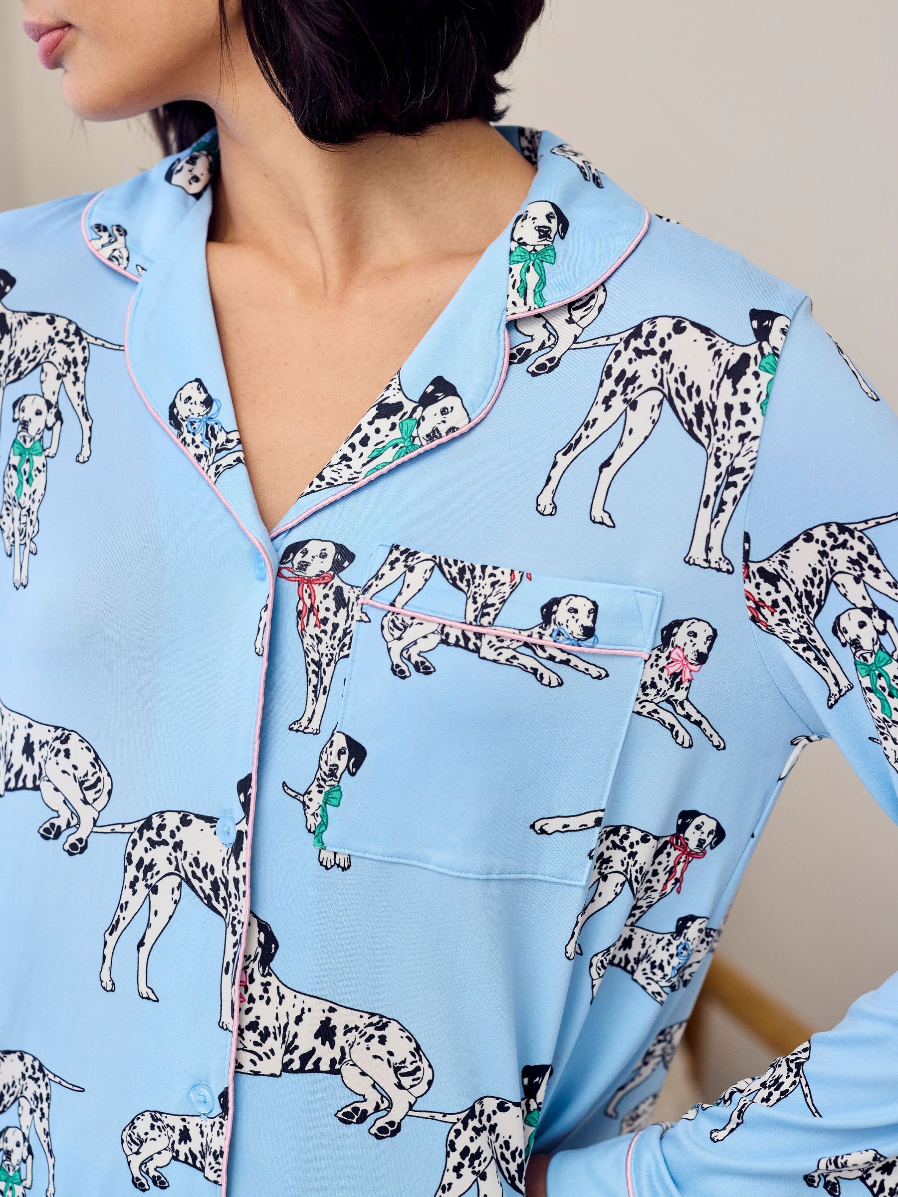 Satın al Chelsea Peers Dalmaçyalı Köpek Baskı Uzun Pijama Çoklu