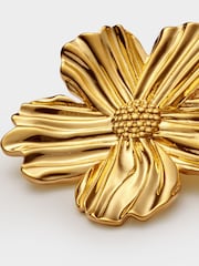 Katie Loxton Gold Tone Floramoure Oversized Earrings - Image 4 of 4