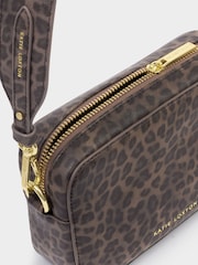 Katie Loxton Brown Avery Leopard Small Cross-Body Bag - Image 7 of 7