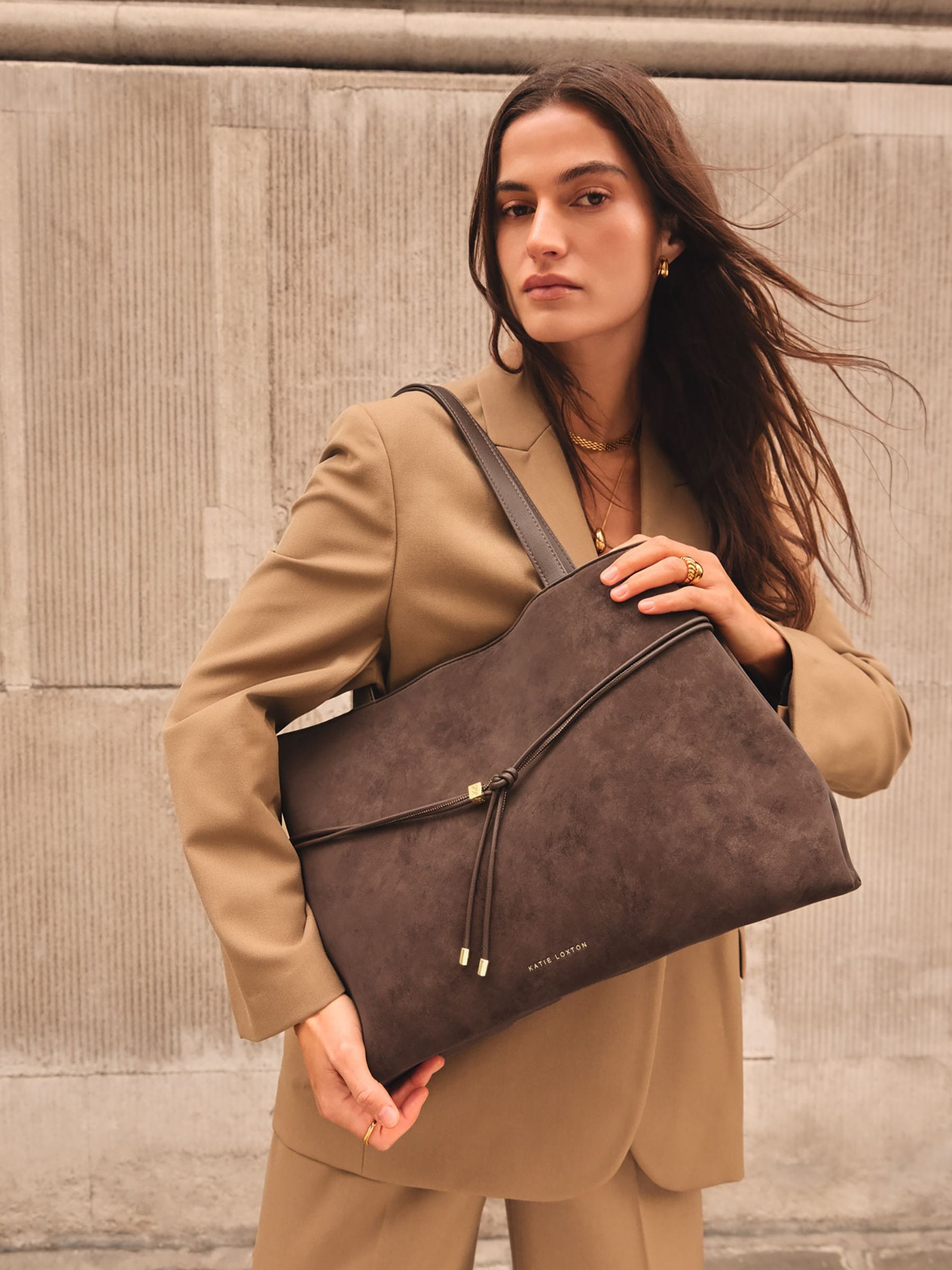 Buy Katie Loxton Brown Lori Tote Bag from Next USA