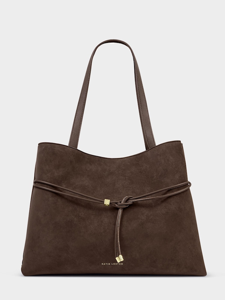 Katie Loxton Brown Lori Tote Bag - Image 1 of 5
