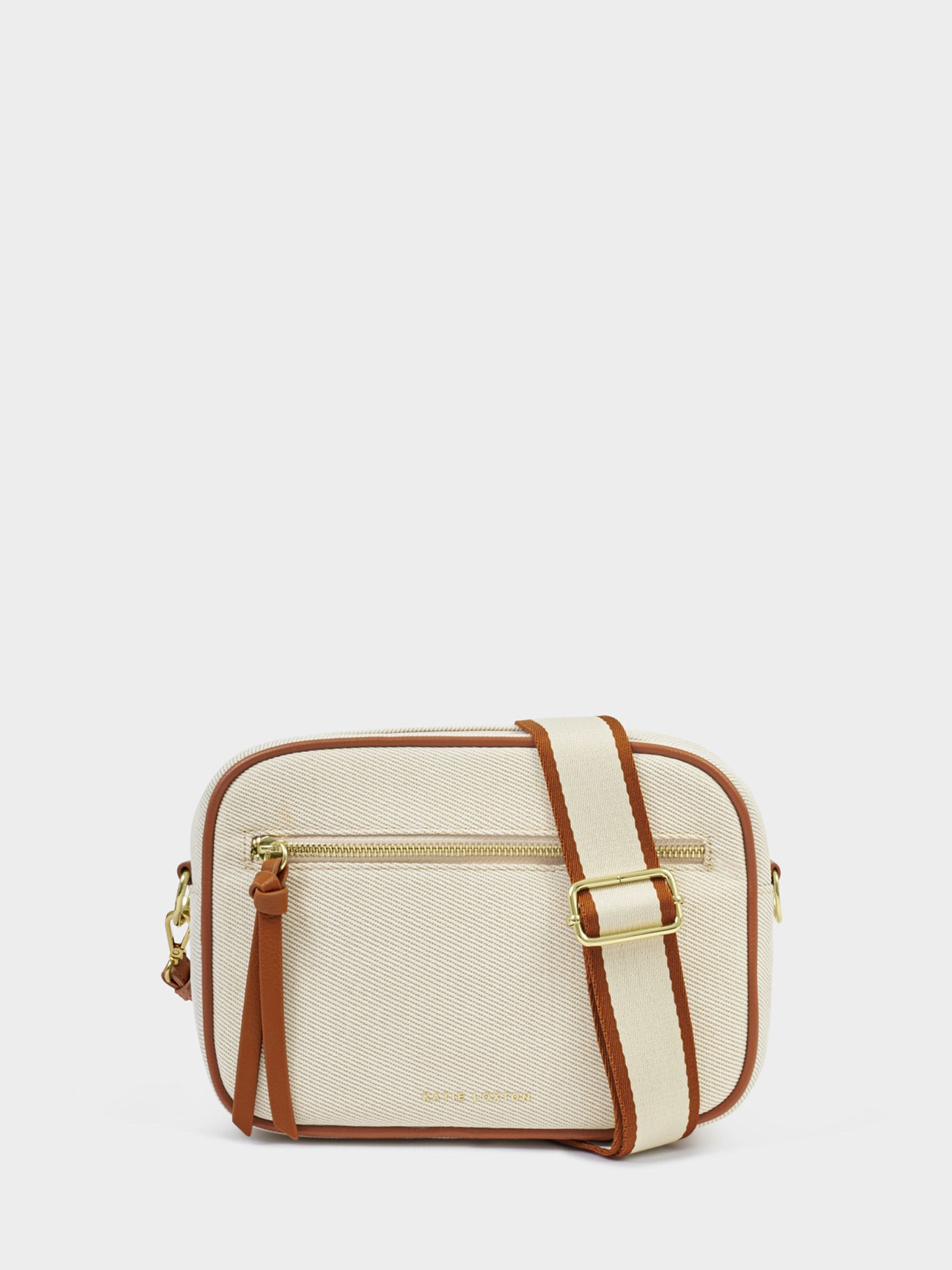Buy Katie Loxton White Canvas Hallie Cross-Body Bag from Next USA