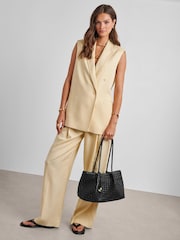 Katie Loxton Black Nova Woven Tote Bag - Image 4 of 5