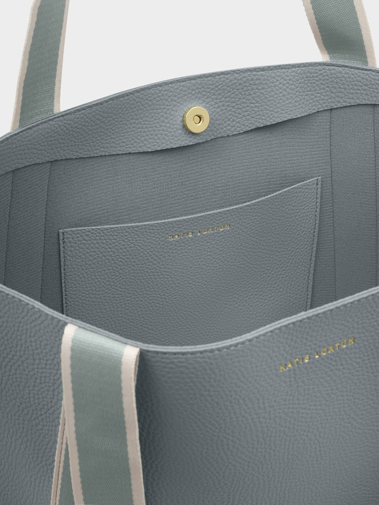 Katie Loxton Blue Hallie Tote Bag - Image 5 of 5