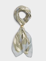 Sage And Pastel Blue - Katie Loxton Ripple Scarf - Image 3 of 5