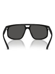 Armani Exchange Grey 0Ax4161S Pilot Sunglasses - Image 4 of 5