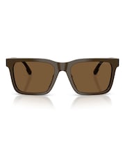 Emporio Armani Brown 0Ea4262U Square Sunglasses - Image 2 of 5