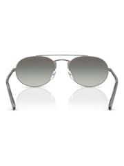 Emporio Armani Grey 0Ea2171 Pilot Sunglasses - Image 3 of 5