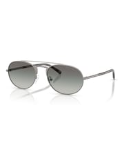 Emporio Armani Grey 0Ea2171 Pilot Sunglasses - Image 4 of 5