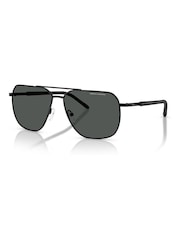 Armani Exchange Black 0Ax2057S Pilot Sunglasses - Image 2 of 5