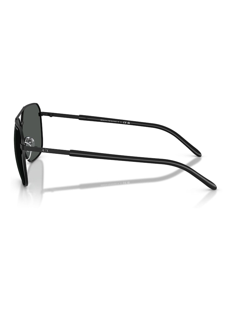 Armani Exchange Black 0Ax2057S Pilot Sunglasses - Image 5 of 5 Armani Exchange Black 0Ax2057S Pilot Sunglasses - Image 5 of 5