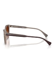 Ralph By Ralph Lauren Brown 0Ra5326U Cat Eye Sunglasses - Image 2 of 5