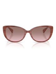 Ralph By Ralph Lauren Pink 0Ra5340U Butterfly Sunglasses - Image 2 of 5